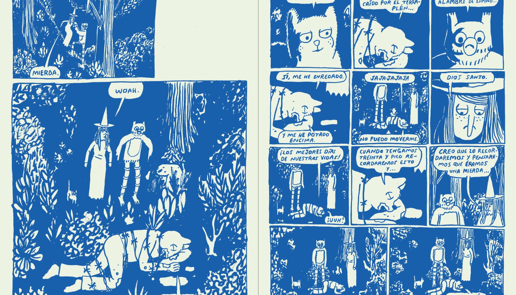 ‘Café romántica’, uno de los últimos cómics de Simon Hanselmann publicado en España